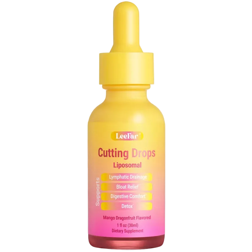 LeeFar Cutting Drops - 10-Botanical Lymphatic & Debloat Support
