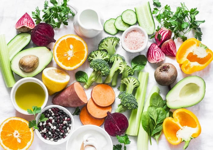 Vitamins A, C and E