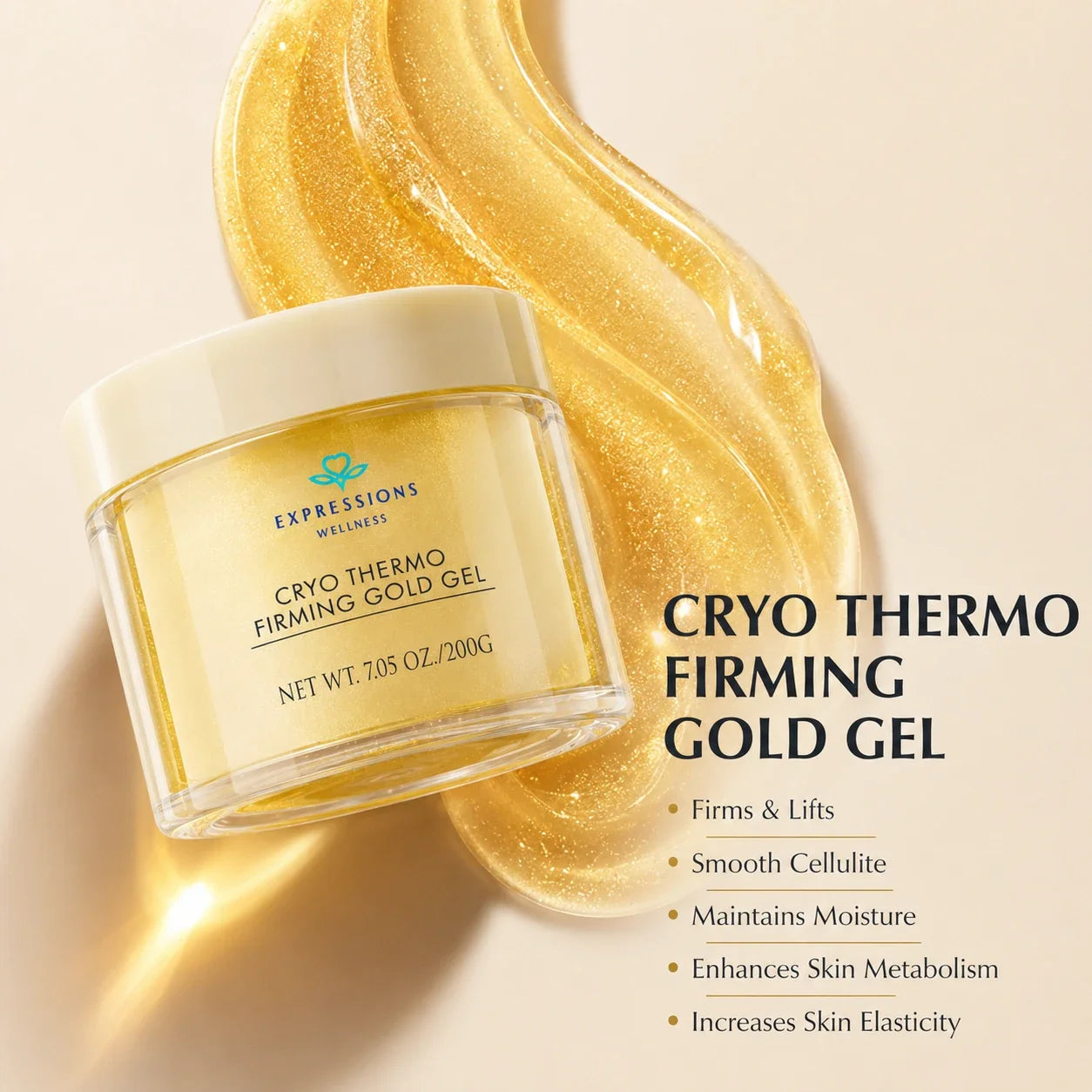 Cryo Thermo Gold — Dual Action Body Firming Gel