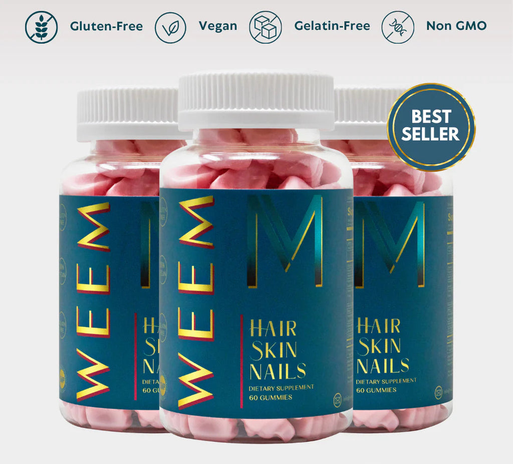 WEEM Hair Skin and Nails Gummies