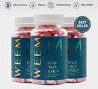 WEEM Hair Skin and Nails Gummies